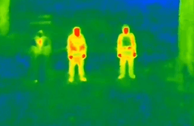  Vizibilitate Sporită și Expunerea Soldaților Noaptea Pe Camererele Termice Ale Dronelor Ucrainene