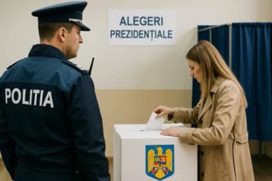 Băcăuanul de 42 de ani vizat de dosar penal pentru distrugerea buletinului de vot în cabina de votare din Blăgești