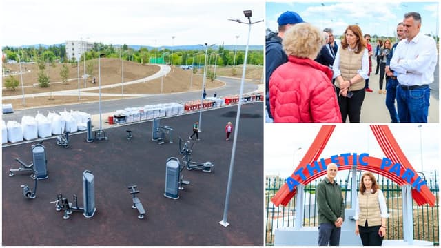  Finalizarea Athletic Park în Bacău - Vizita oficialilor pe șantier înainte de inaugurarea mult așteptată!