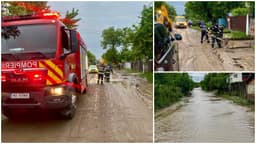  Inundații Masive la Traian, Viitura a Perturbat Traficul pe DN2F