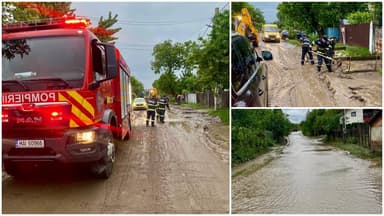  Inundații Masive la Traian, Viitura a Perturbat Traficul pe DN2F