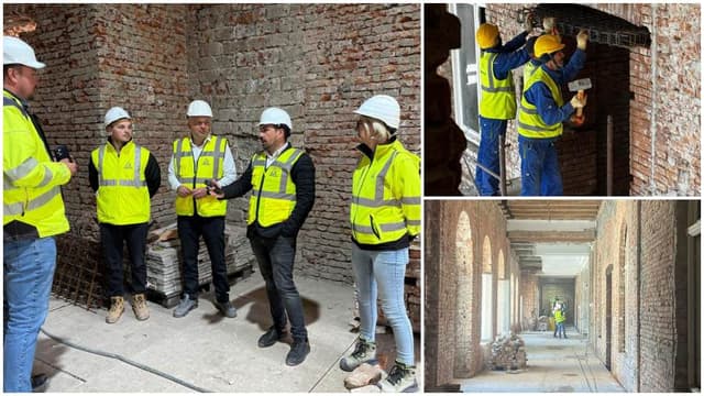  Reabilitarea Palatului Administrativ Bacău atinge pragul de 20%: Proiect de 13 milioane euro, sub atenta monitorizare a prefectului Ilișanu