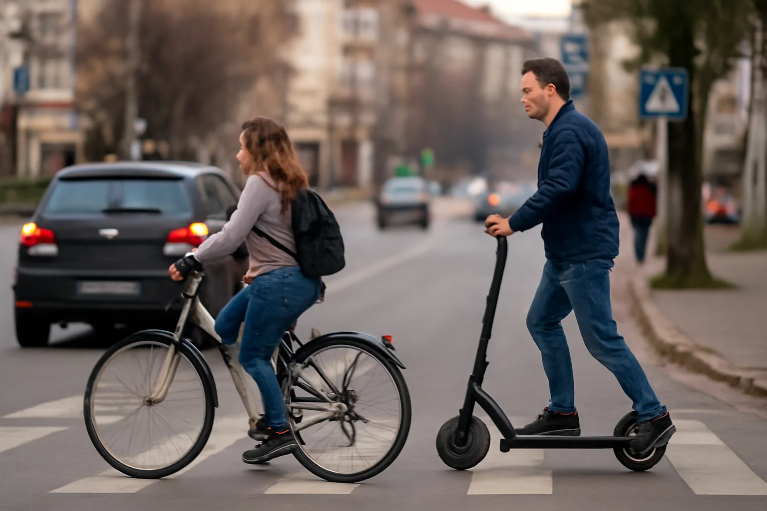 Accidente în Bacău: zeci cauzate de pietoni și bicicliști