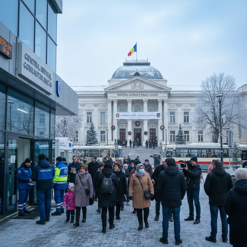 Actualizare locală: sănătate și administrație în Bacau — 2025-12-24