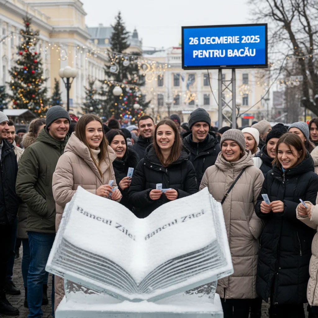 Bancul zilei pentru Bacău – 26 decembrie 2025