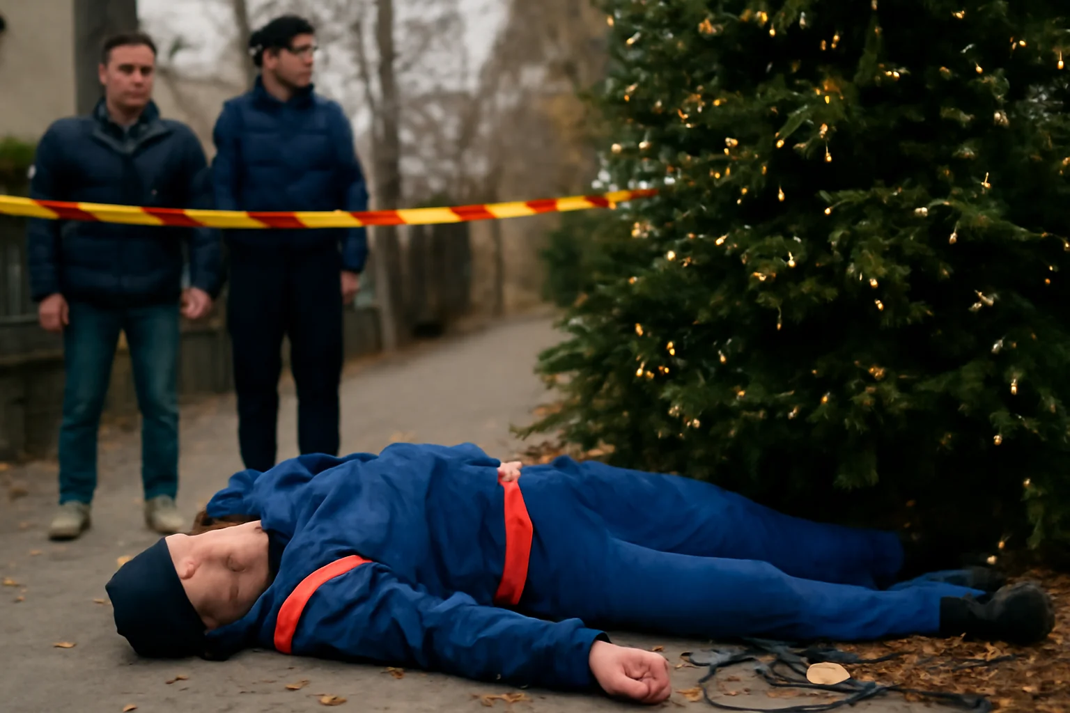 Bărbat electrocutat mortal montând instalațiile de Crăciun pentru angajator