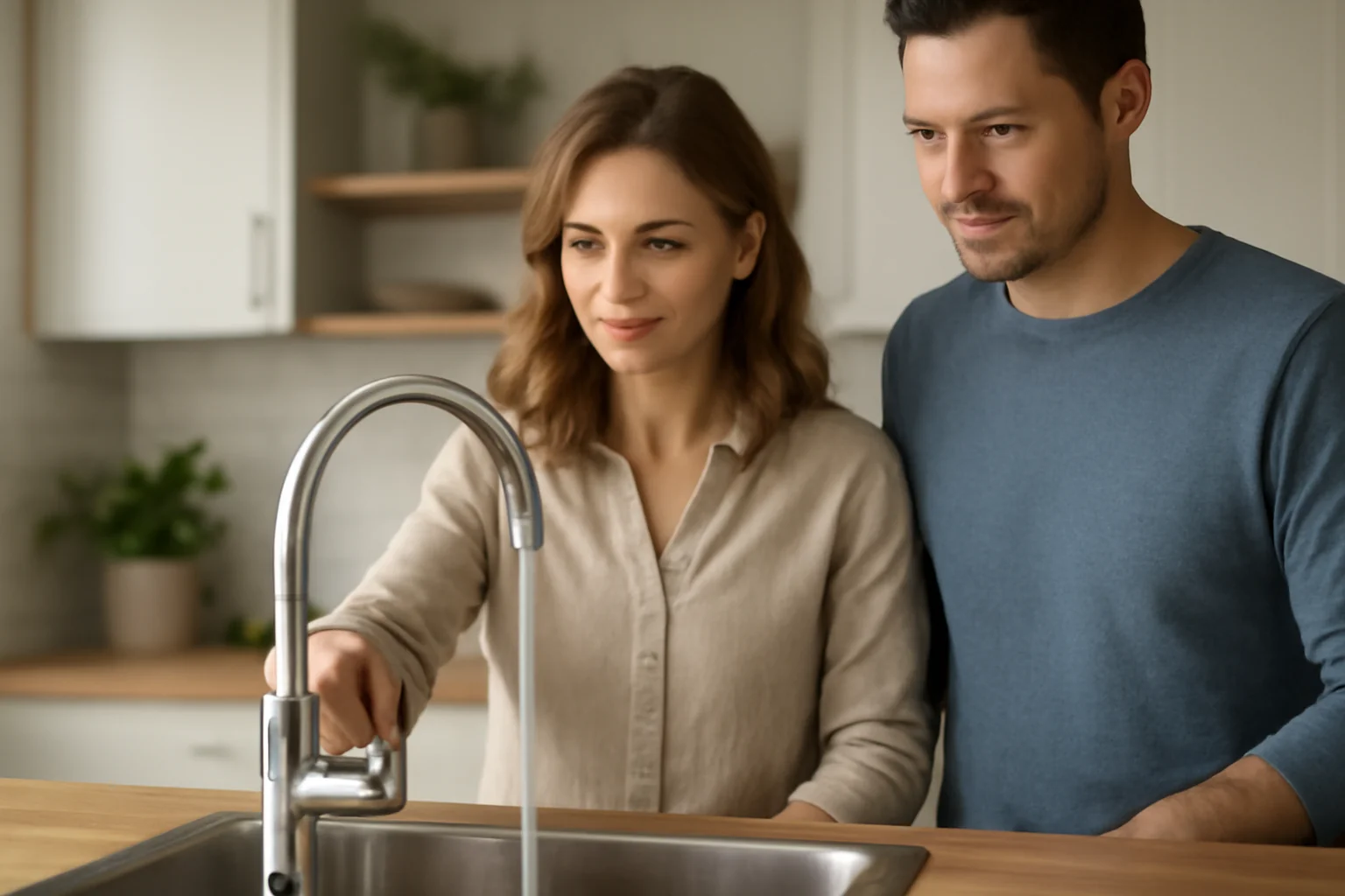 Baterii de bucătărie monocomandă: design elegant și funcționalitate