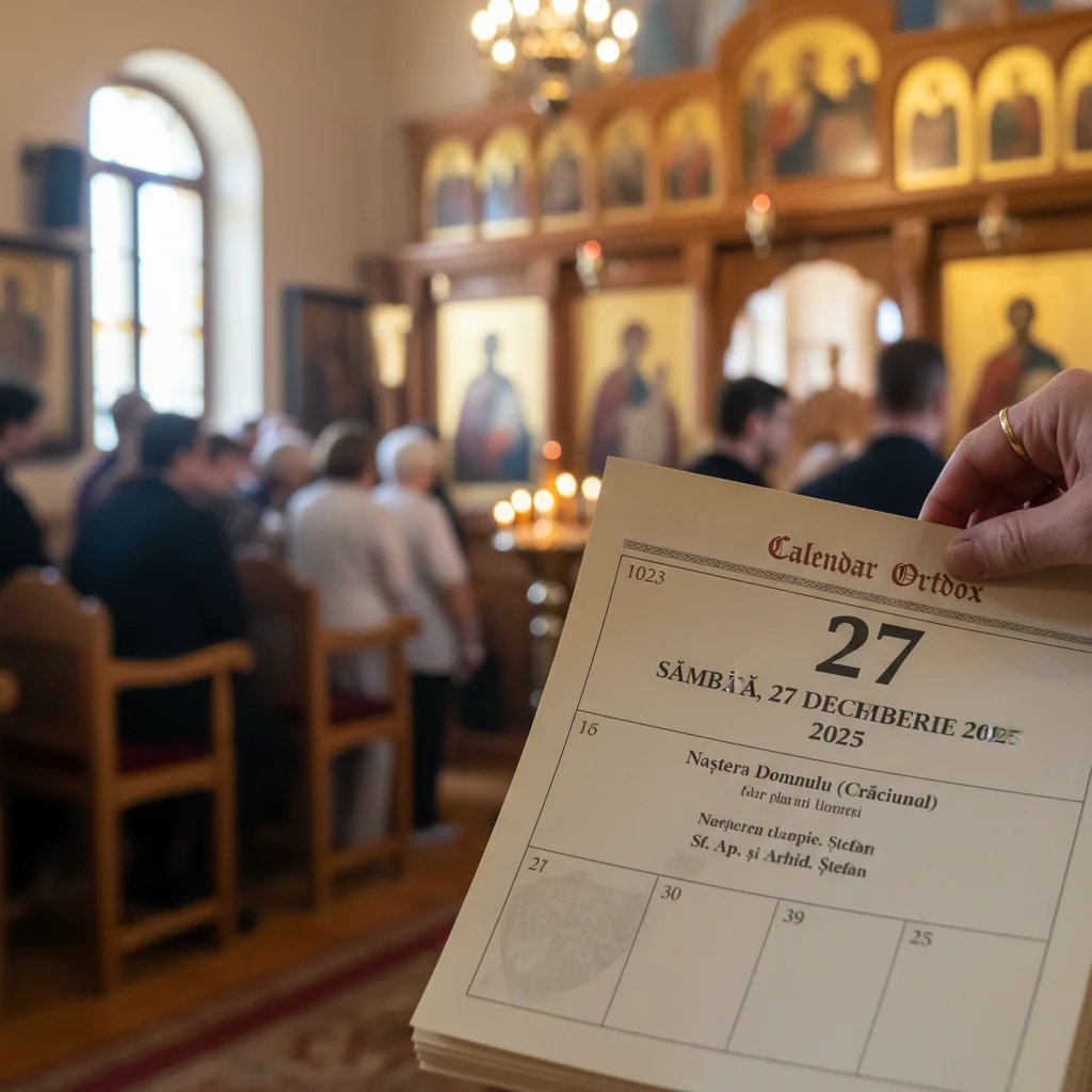Calendar ortodox – 2025-12-27