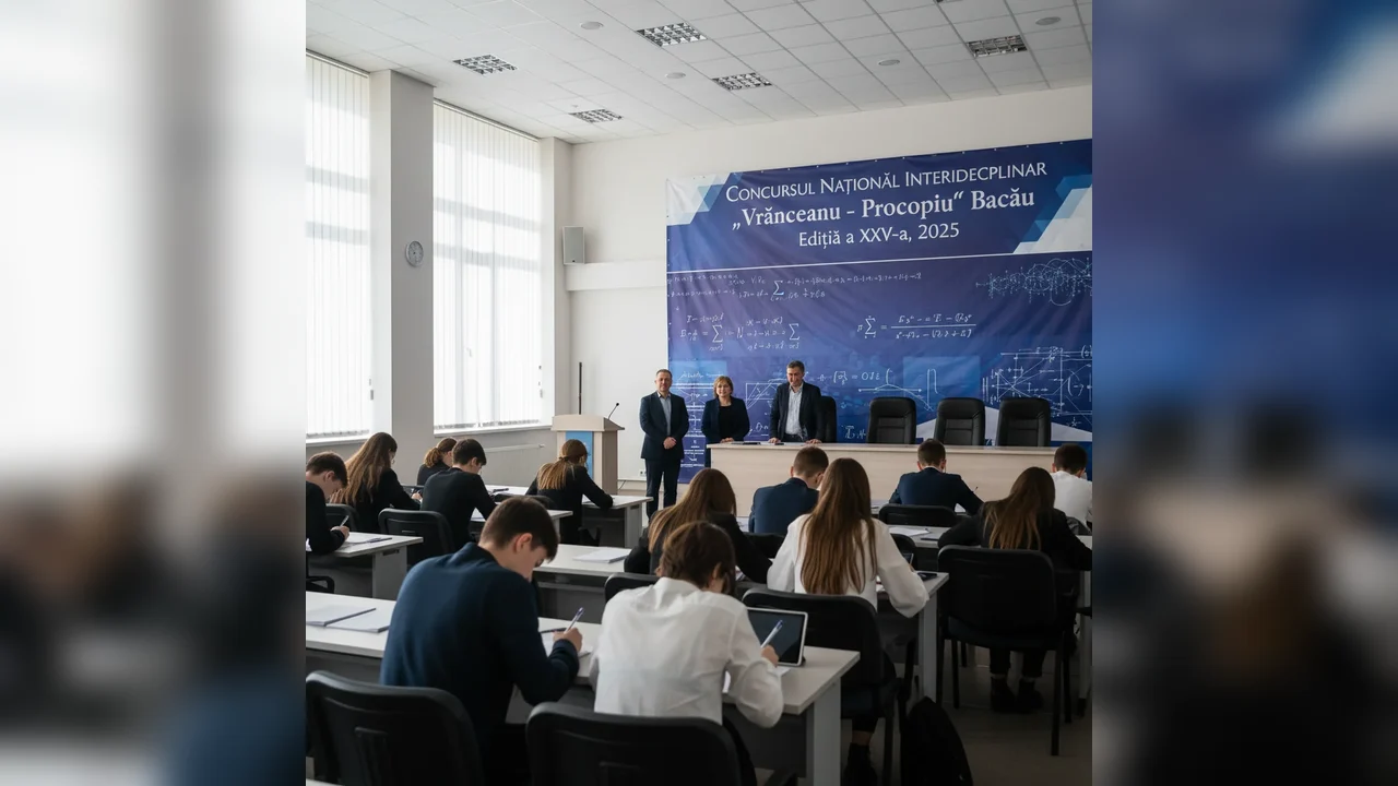 Concursul Național Interdisciplinar Vrânceanu – Procopiu Bacău, Ediția a XXIV-a 2025 – Eveniment Local Important