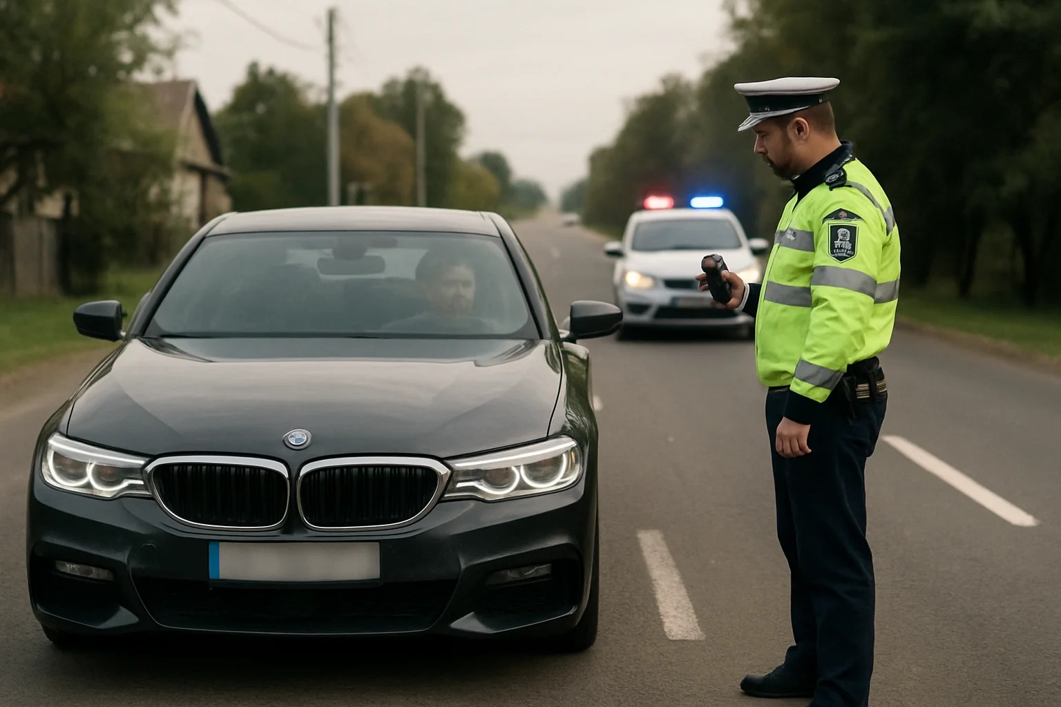 Controale Intensificate pe Drumurile Bacăului: Un Șofer Sancționat Drastic pentru Viteză Excesivă în Sascut