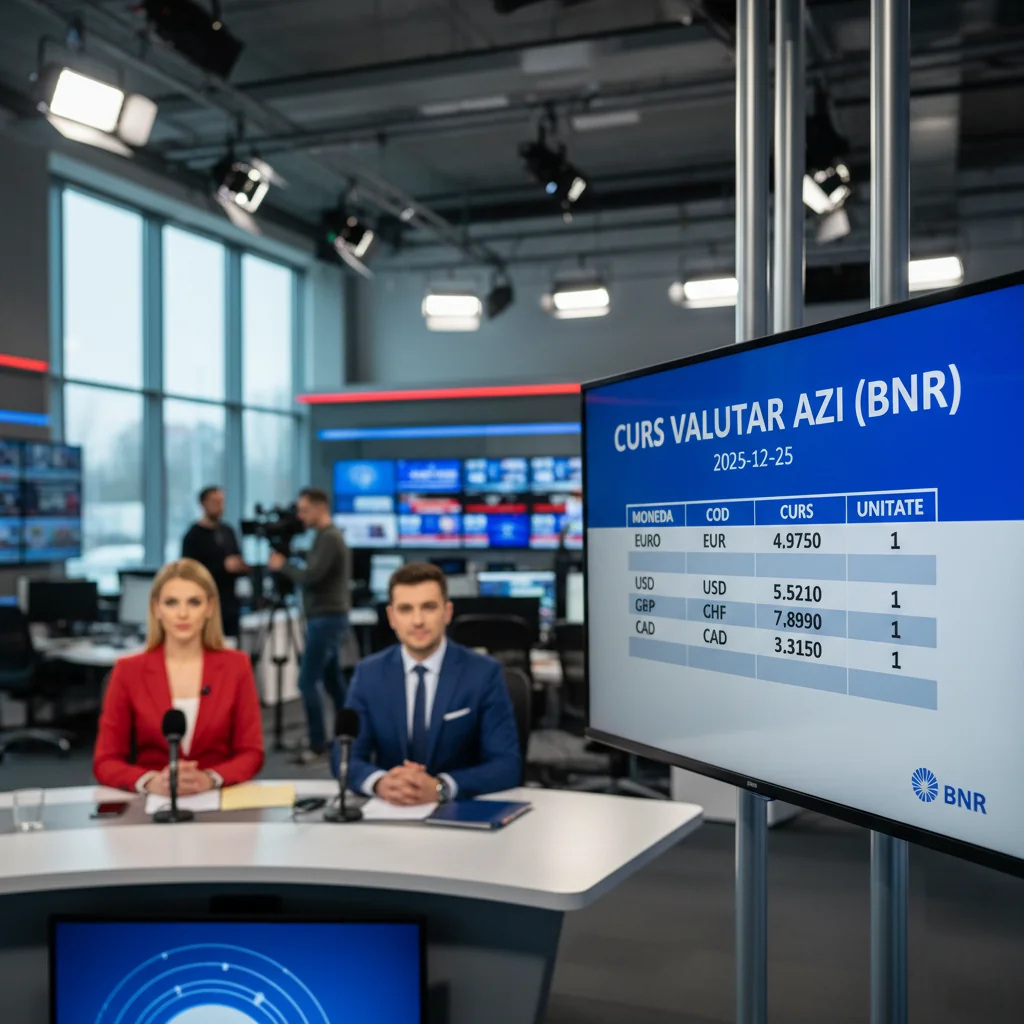 Curs valutar azi (BNR) – 2025-12-25