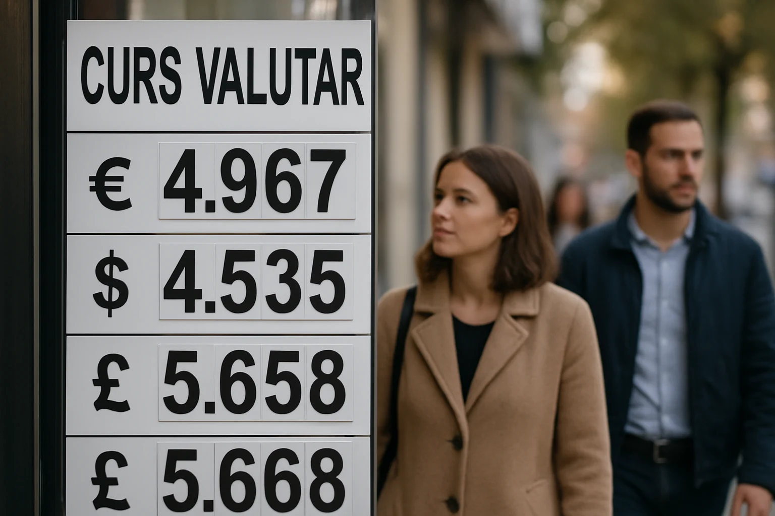Curs valutar azi (BNR) – 2026-03-04