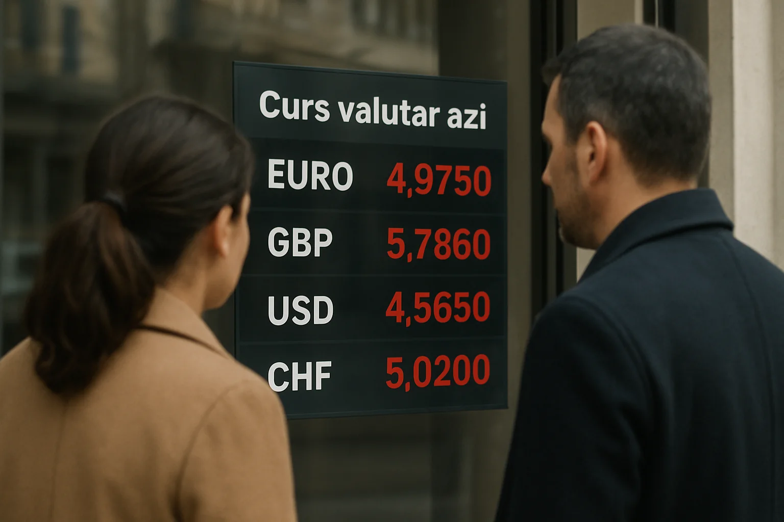 Curs valutar azi (BNR) – 2026-03-22