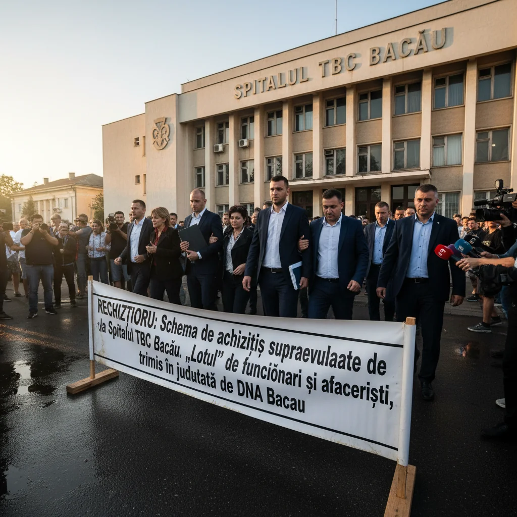 Funcționari și afaceriști trimiși în judecată pentru achiziții supraevaluate la Spitalul TBC Bacău
