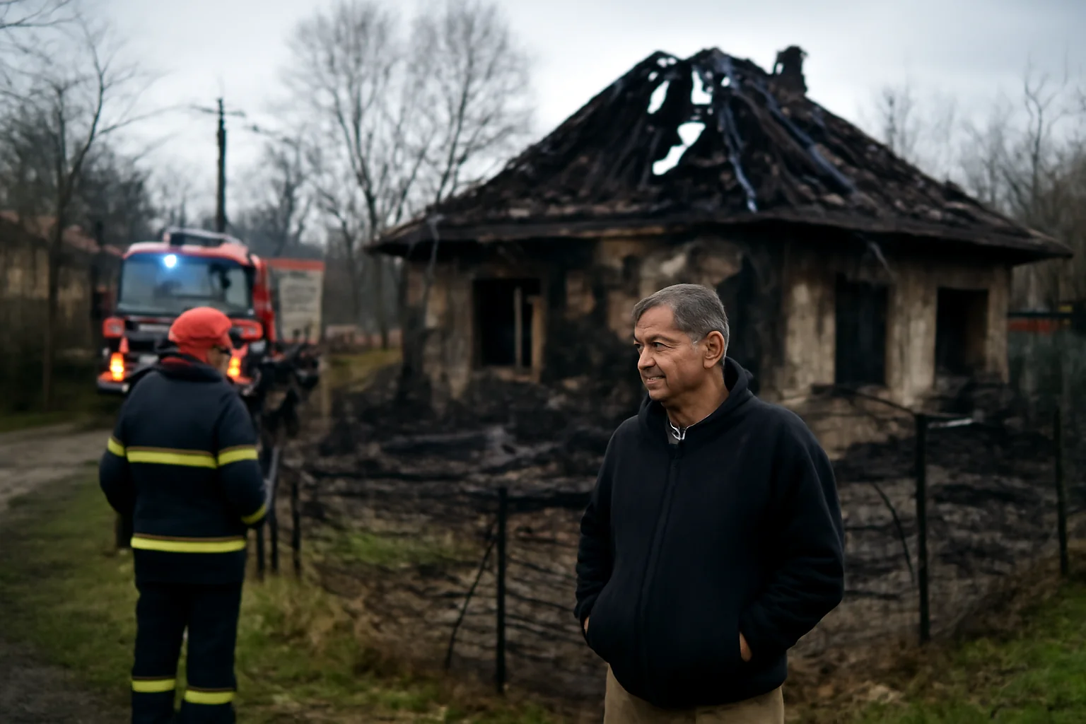 Hertioara de Jos: incendiu la locuință pe ~80 mp, victimă decedată