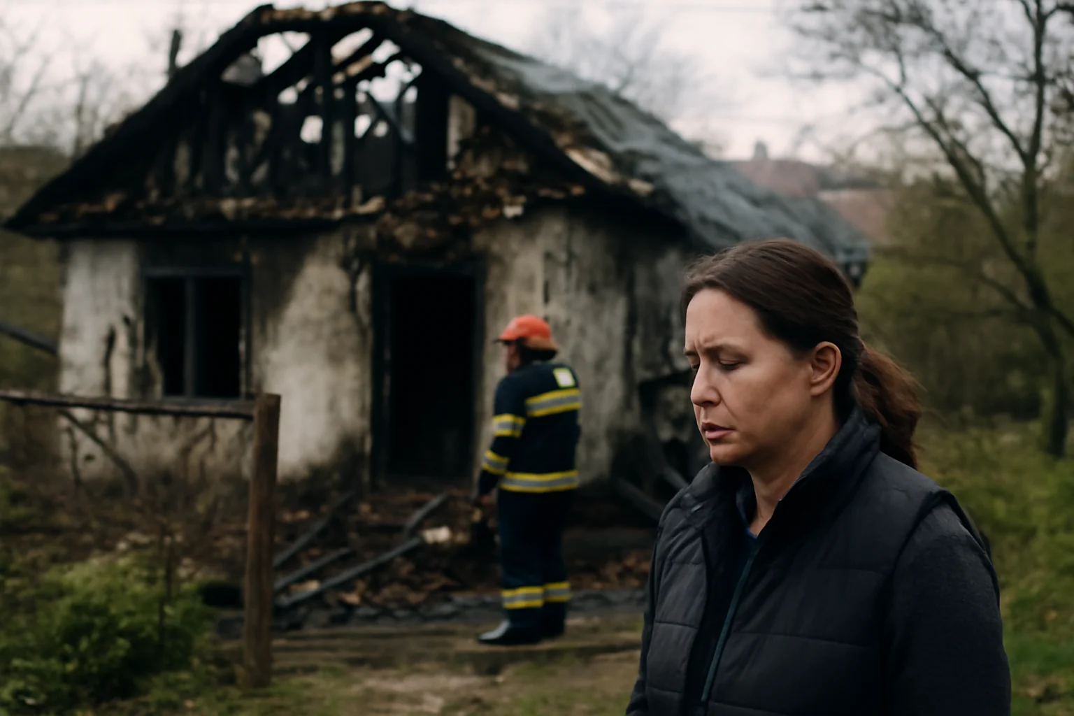 Incendiu devastator în Gura Văii: o femeie a decedat