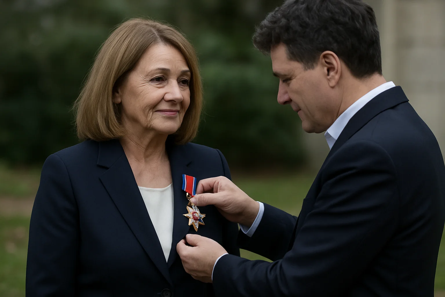 Nadia Comăneci, decorată cu Steaua României de președinte