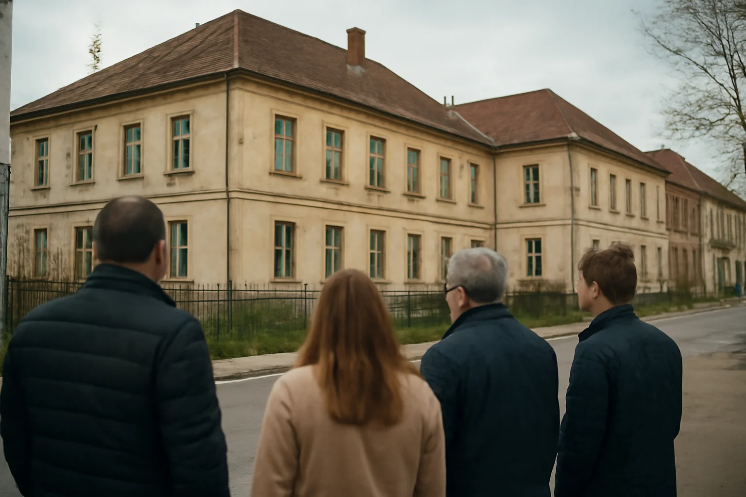 patrimoniul școlilor și clădiri publice importante nu apar în documente