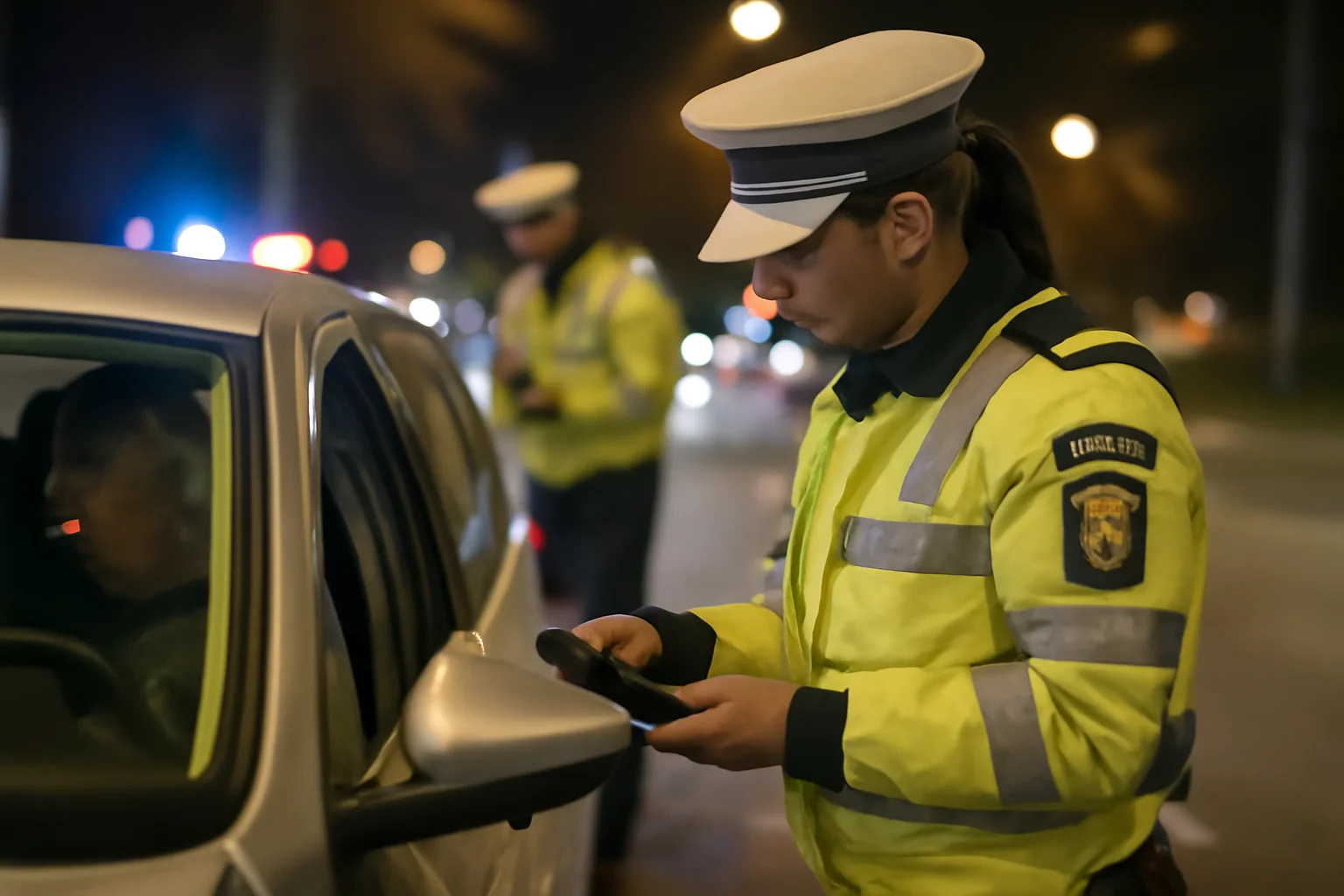 patru șoferi prinși în flagrant și controale la sute de participanți la trafic într-o singură noapte