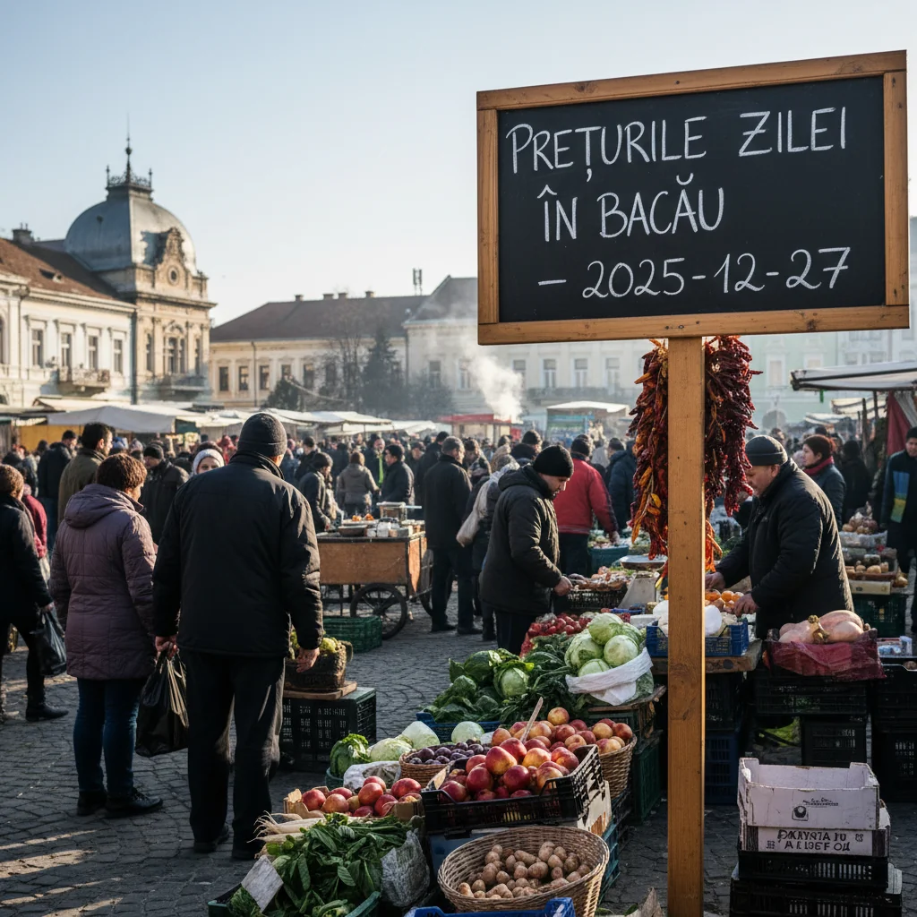 Prețurile zilei în Bacău – 2025-12-27