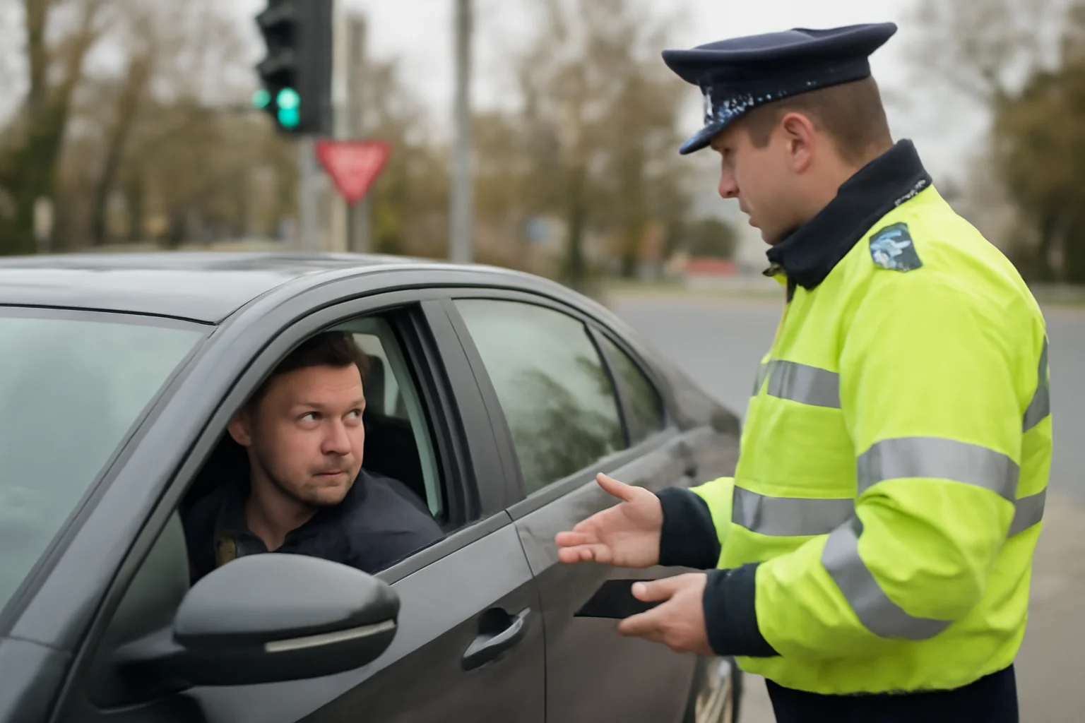 Șofer sancționat abuziv la Târgu Ocna: filmare controversată