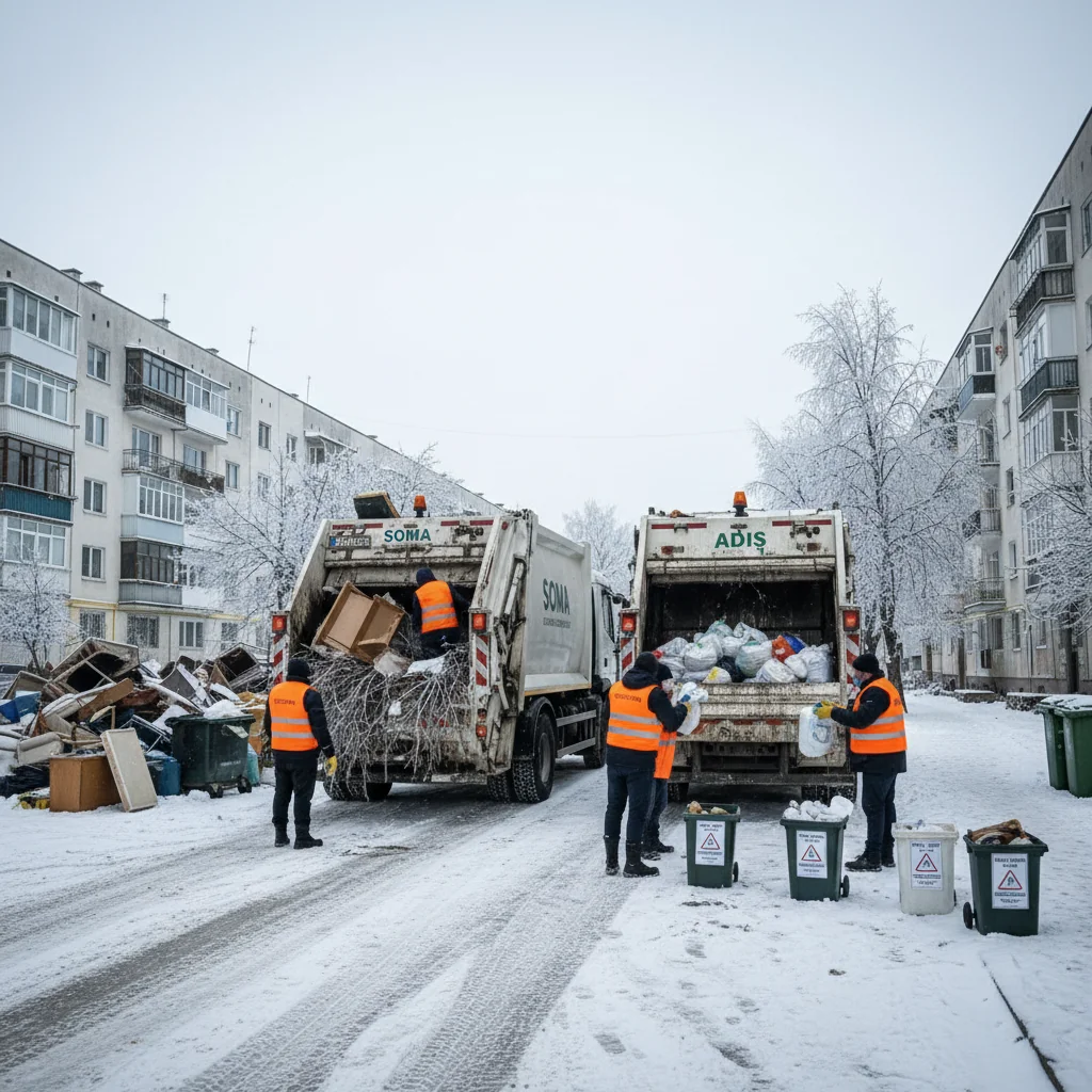 SOMA și ADIS colectează deșeuri voluminoase și periculoase