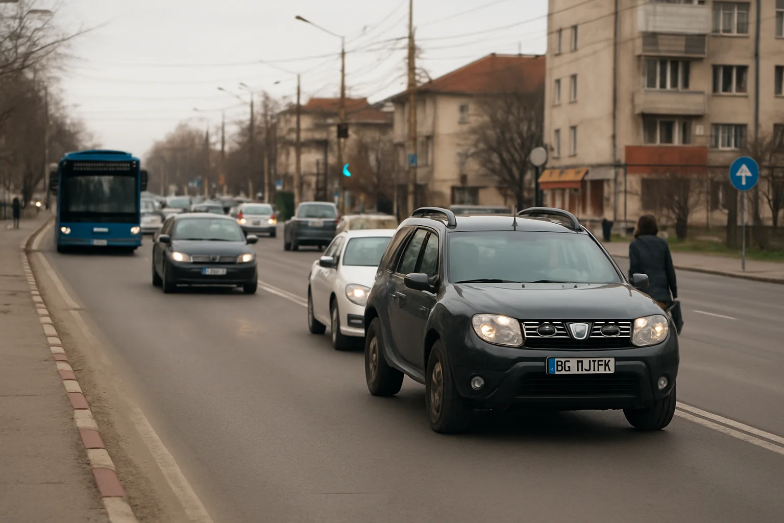 Starea traficului și infrastructurii rutiere în Bacău la 2026-03-28