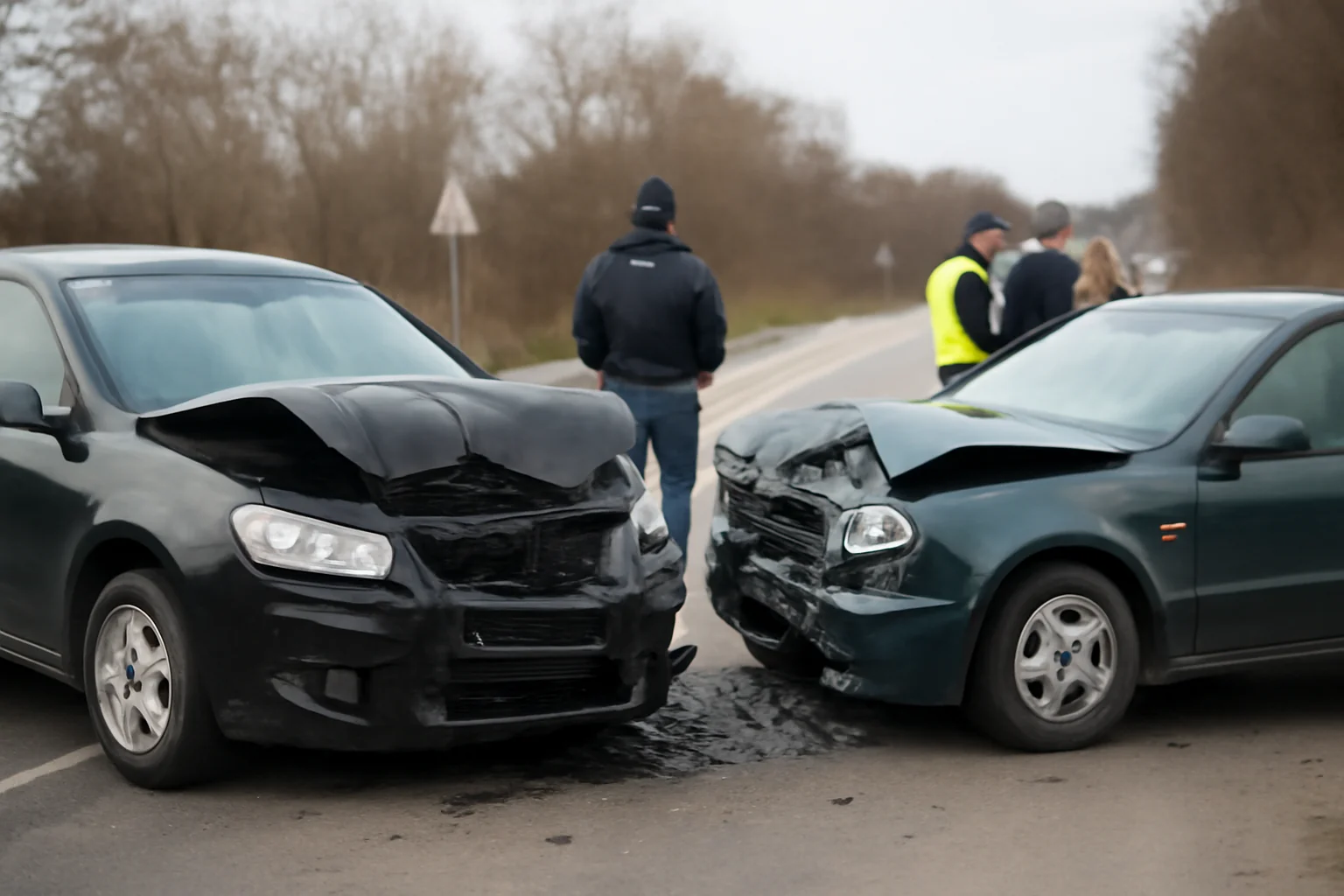 Trafic îngreunat pe DN2, în județul Bacău, după un accident frontal la Cleja