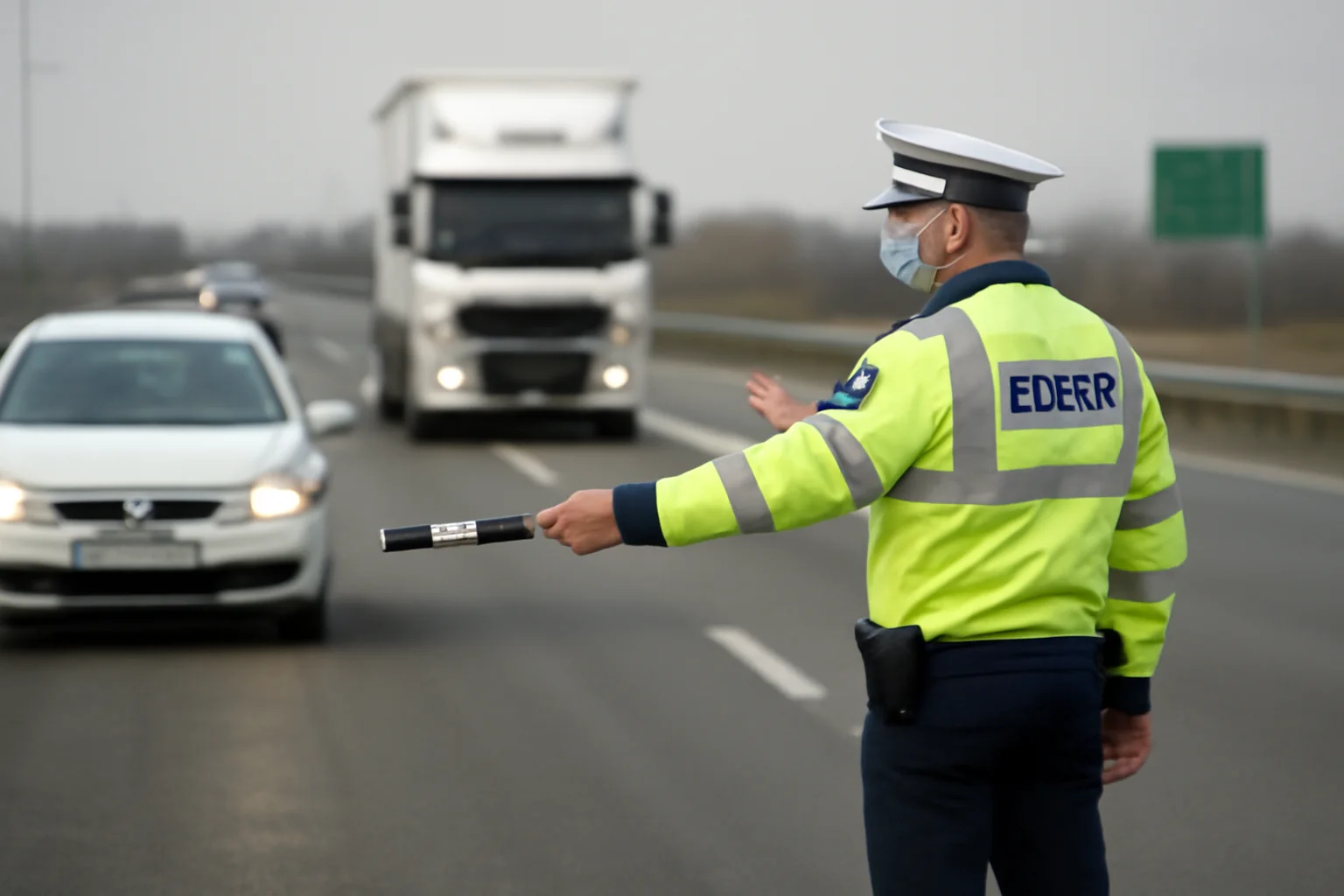 Trafic rutier deviat pe Autostrada Moldovei A7, tronsonul București–Focșani, în data de 24 februarie
