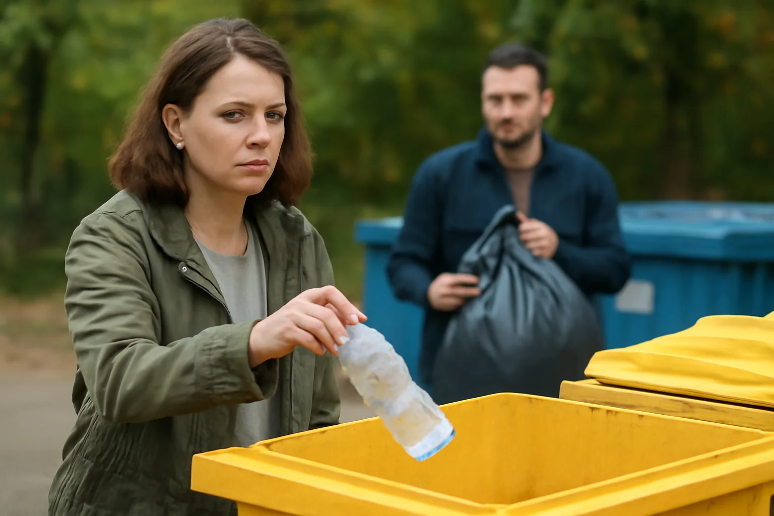 Un singur ambalaj de plastic pus la gunoiul nepotrivit poate strica toate deșeurile reciclabile