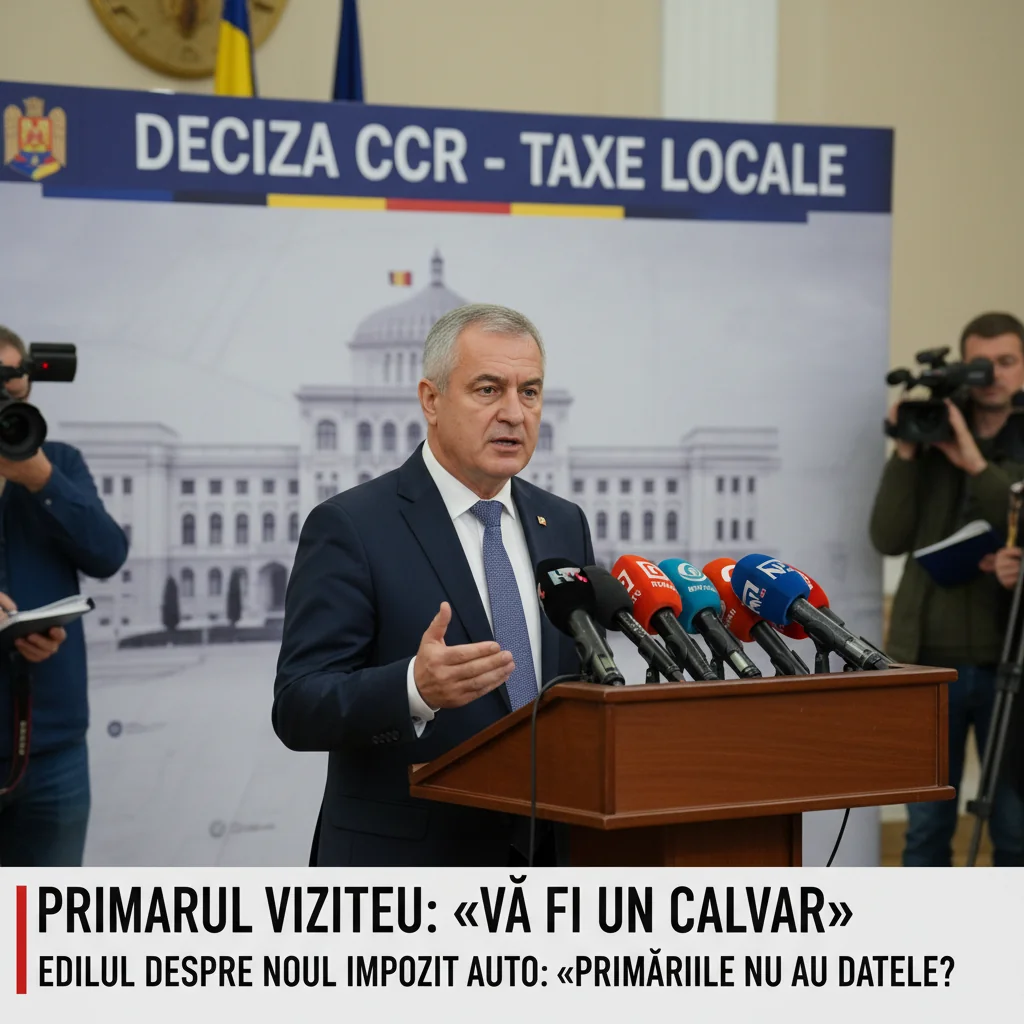 Va fi un calvar și lipsa datelor pentru noul impozit auto